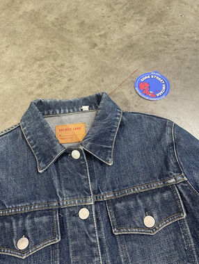 Vintage 90s Archive Helmut Lang Trucker Denim Jacket 16X22